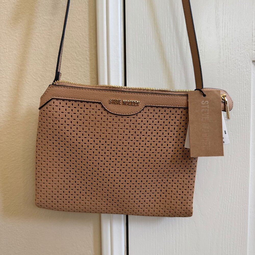 Steve Madden Saddle Beaston Crossbody Bag